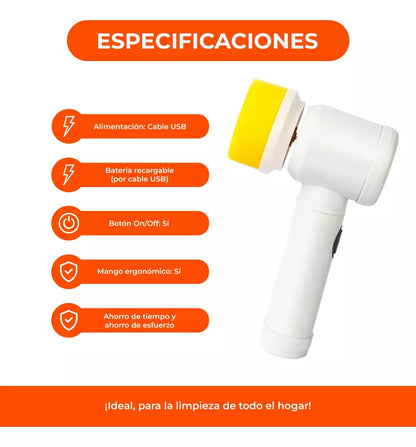 PowerBrush – Cepillo Eléctrico de Limpieza