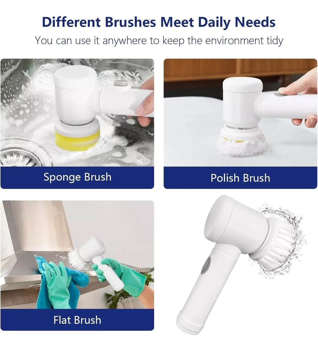 PowerBrush – Cepillo Eléctrico de Limpieza