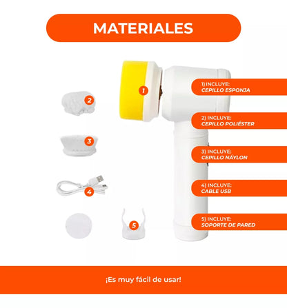 PowerBrush – Cepillo Eléctrico de Limpieza