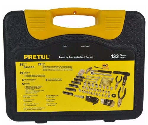 Juego de 133 herramientas, pretul 24223